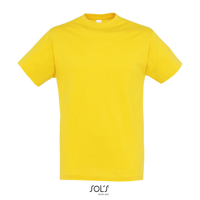 Tshirt unisex personnalisé en coton 150g - REGENT Jaune 1